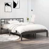 Za krevet od masivne borovine sivi 200 x 200 cm Cijene
