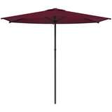 vidaXL Vrtni dežnik 270 x 270 cm Poliester Pravokotna Bordeaux rdeča, (5000252382) | Shoptok.si