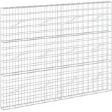  Gabion s žicom debljine 5 mm i mrežom 10x10 cm 200x10x150 cm | shoptok.hr