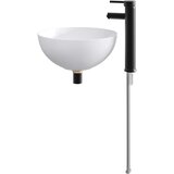  Umivaonik za kupaonicu Mat Crna 35,5 x 35,5 x 14,5 cm Metal | shoptok.hr