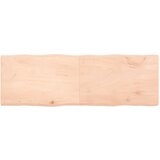 vidaXL Mizna plošča 180x60x4cm neobdelana trdna hrastovina naraven rob Cene