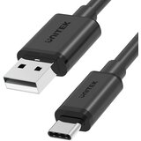 Unitek KABEL USB USB-A — USB-C 50CM, Y-C481BK BLACK Cijene