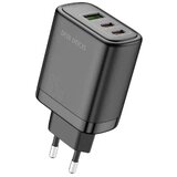 Dux ducis adapter hišni polnilec 220V C110 Super SI Charge 65W vhod 1x USB A in 2x Type C - Original (EU Blister) črn Cene