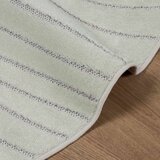  Tepisi za područja Kružni HUARTE Zelena Ø 160 CM Poliester - Zelena Ø 160 cm Uzorak vala | shoptok.hr