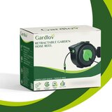 Gardlov automatski kolut za vrtno crijevo 30 m (zidni nosač, 180° rotacija, pištolj 7 funkcija) | Shoptok.si