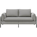 SOFA za dvije osobe 2-sjedalo Svjetlosiva 188 x 81 x 89 cm Slike