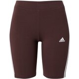 Adidas Športne hlače 'Essentials' rdeče vijolična / bela | Shoptok.si