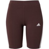 Adidas Ženske biciklističke helanke 3s, Braon Cene