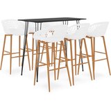  7-dijelni barski set crno-bijeli | shoptok.hr