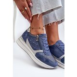 Inblu Women's Platform Sneakers with Lacy Pattern and Brocade | shoptok.hr