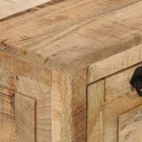 vidaXL klop s prostorom za shranjevanje 85x40x45 cm trden mangov les | Shoptok.si