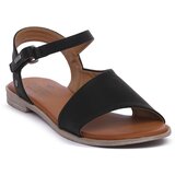 Mustang Sandali & Odprti čevlji BLACK Črna Cene