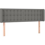 Maison Chic vzglavna omarica - nočna omarica - posteljna omarica z ušesi temno sivo 147x16x78/88 cm blago, (21712805) Cene