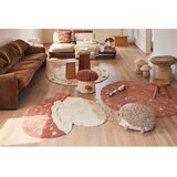 Lorena Canals Ciglasti/krem periv/ručno rađen pamučan dječji tepih 120x120 cm Boletus – | shoptok.hr