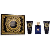 Versace muški poklon set, dylan blue edt 50ml, gel za tuširanje 50ml, after shave 50ml Cene