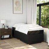  Box spring krevet s madracem crni 80 x 200 cm od tkanine | shoptok.hr