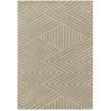 Asiatic Carpets Svjetlo smeđi vuneni tepih 160x230 cm Hague –