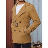 DStreet Men's double-breasted sand CX0443z coat Cijene