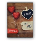 Zep mini foto album cuore motiv dva srca na štapiću 10x15cm/40 slika MC4640 | Eponuda.ba