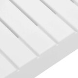 vidaXL 6-dijelna vrtna garnitura s jastucima plastična bijela | shoptok.hr
