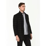 Dewberry PLT8327 MEN'S COAT-PATTERNED NAVY BLUE | Shoptok.si