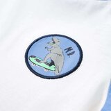  Dječja majica prljavo bijela boja 140 | shoptok.hr