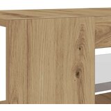vidaXL TV ormarić s LED svjetlima Artisan hrast 135x39x30 cm | shoptok.hr