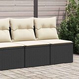  4-dijelni set vrtnih sofa od poliratana s jastucima crni bagrem | shoptok.hr