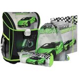 Spirit Ergonomska šolska torba, nahrbtnik Spirit: Cool Racer Monster športni avtomobil 4-delni set | Shoptok.si
