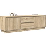 TV ormarić s LED svjetlima boja hrasta sonome 160,5x41x50 cm | shoptok.hr