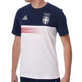 Peak Muška majica OKS, Teget-bela