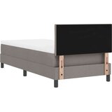 Box Postelja z vzmetnico z vzmetnico Taupe 90 x 190 cm blago, (5000128176) | Shoptok.si