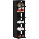  Ormarići za cipele 2 kom. Crni hrast 25x27x102 cm Inženirsko drvo | shoptok.hr