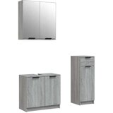  3-dijelni set kupaonskih ormarića boja hrasta sonome drveni | shoptok.hr