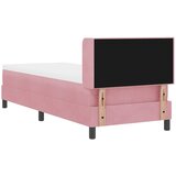  Krevet s opruga kutije Ružičasta 200 x 80 cm Baršun | shoptok.hr