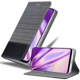 Cadorabo Case, združljiv s Samsungom v sivi črni barvi - zaščitni pokrov z magnetnim zapiranjem, stoječo funkcijo in režo za kartico, (20569698) Cene