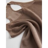 Reserved - Proziran top - boja kave | shoptok.hr