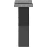  Noge za klub stolić u obliku slova X, 2 kom, antracit, 30 x (30-31) cm, čelik | shoptok.hr