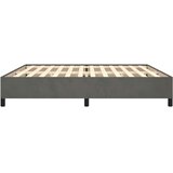  Okvir za krevet bez madraca tamnosivi 200x200 cm baršunasti | Eponuda.com