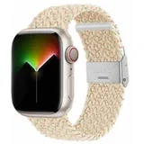 Narukvica Platnena Sport4 za Apple Watch 44/45/46/49mm krem
