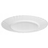 KADAX krožnik za večerjo 25 cm, bel, raven kvadratni, veliki krožniki, (5000355385) | Shoptok.si