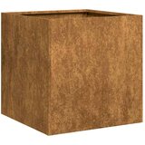 vidaXL Sadilica boja hrđe 40x40x40 cm od pohabanog čelika | shoptok.hr