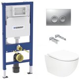 Geberit KOGEDTORFU10D25KM sat fusion wc školjka s kompletom duofix 458.103.00.1 Delta25 Cene