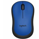 Logitech Brezžična optična miška M220 (modra) | Shoptok.si