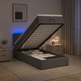  od pjene s madracem i LED-om Tamnosiva 90 x 190 cm | shoptok.hr