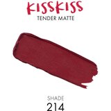 Guerlain KissKiss Tender Matte dolgoobstojna šminka z mat učinkom odtenek 214 Romantic Nude 3.5 g | Shoptok.si
