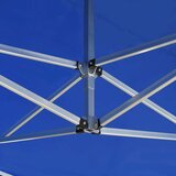  Profesionalni sklopivi šator za zabave 4 5 x 3 m plavi | shoptok.hr