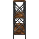  Konzolni stol boja hrasta 156 x 28 x 80,5 cm konstruirano drvo | shoptok.hr