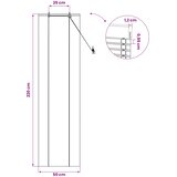 Rolo zavjesa Prirodna i smeđa 50 x 220 cm Bambus | Eponuda.com