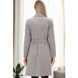 Dewberry Z6639 WOMEN'S COAT-GREY-2 | Shoptok.si